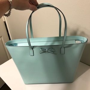Kate Spade NWT - large “bucket” bag - mint